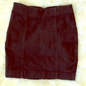 Free people mini skirt